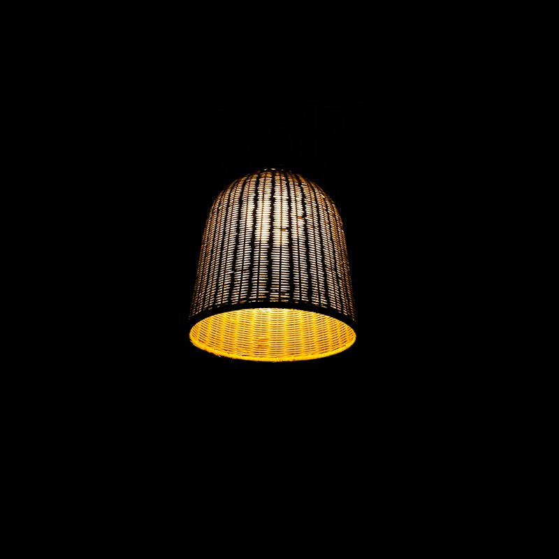 Pendul Sticlă Fumurie Amber